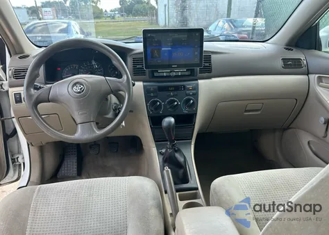 2006 Toyota Corolla Ce from USA, damaged, VIN 2T1BR32E66C614221